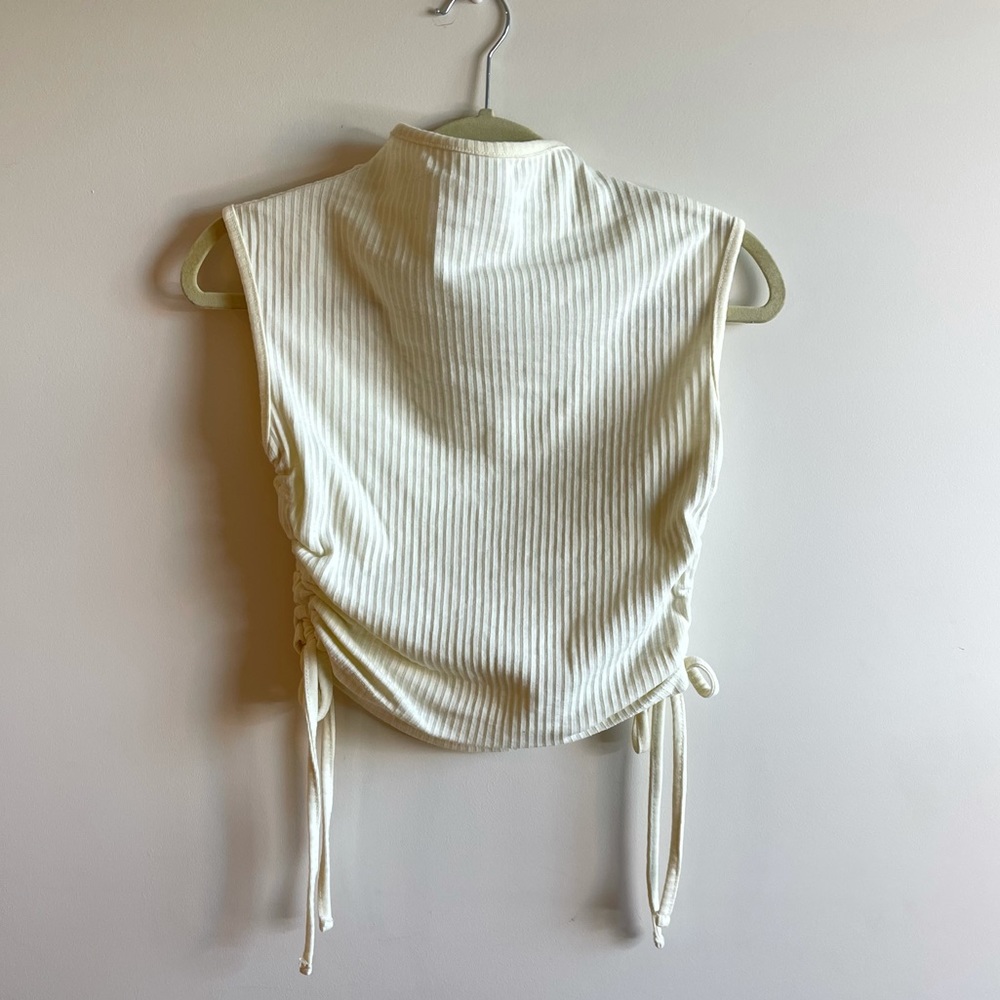 Nasty Gal ribbed high neck top